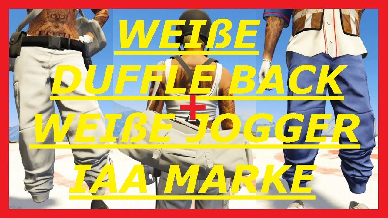 SOLO🤩!!!Weiße Duffle Bag oder Weiße/Blaue Jogger Bekommen!!! +🎅🏼Weihnachtsmasken Frezz🎅🏼 M/W