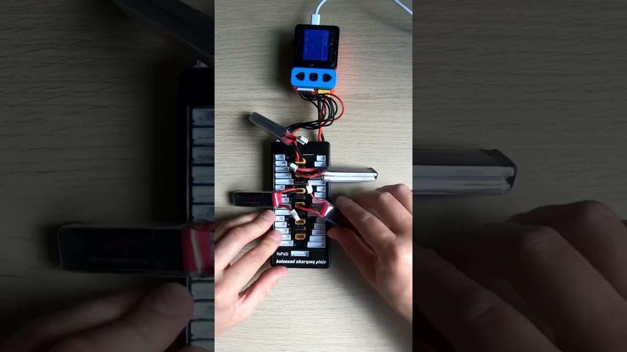 Charge your multiple LiPos faster with parallel board! #fpv #drone #lipo #charger #skyrc