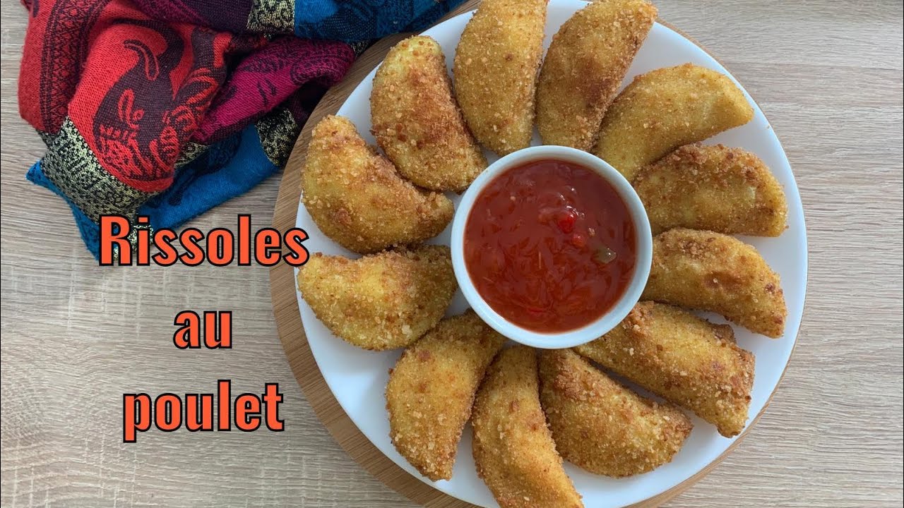 Rissoles au poulet croustillantes