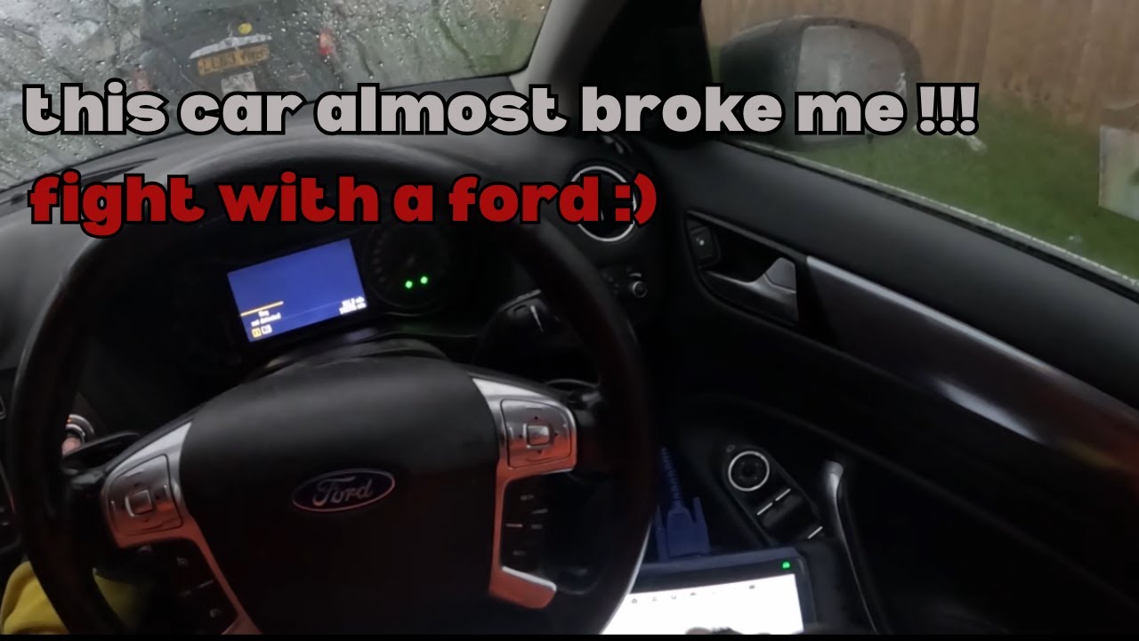 FORD MONDEO 2011 ALL KEYS LOST PROGRAMMING PROCESS