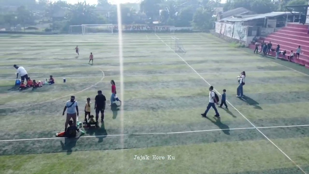 Salah satu pertandingan di Cakra Seven Rawakalong Gunung Sindur