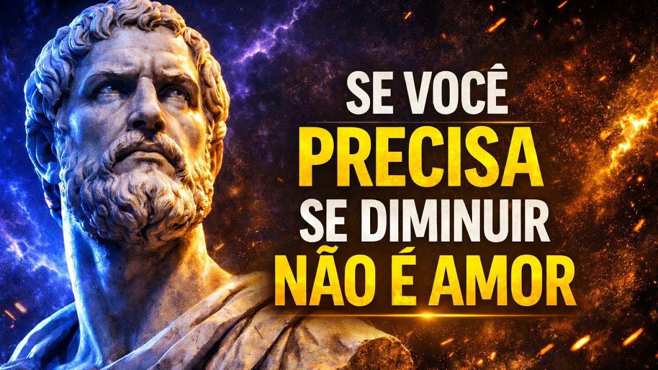 O RELACIONAMENTO CERTO NUNCA EXIGE QUE VOCÊ SE DIMUNA, FILOSOFIA ESTÓICA, ESTOICISMO