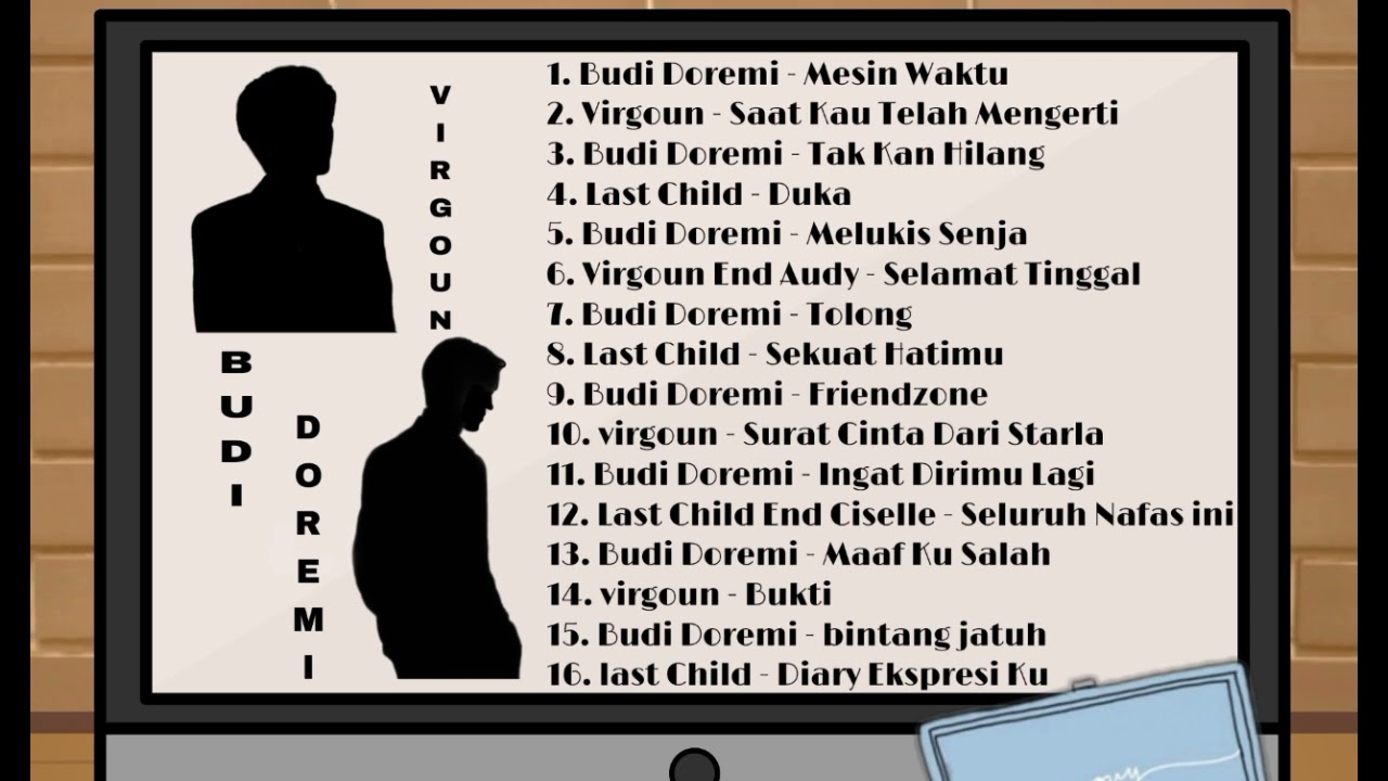 Playlist Budi Doremi, Virgoun, Last Child / Mesin Waktu, Selamat ( selamat tinggal ) , Duka