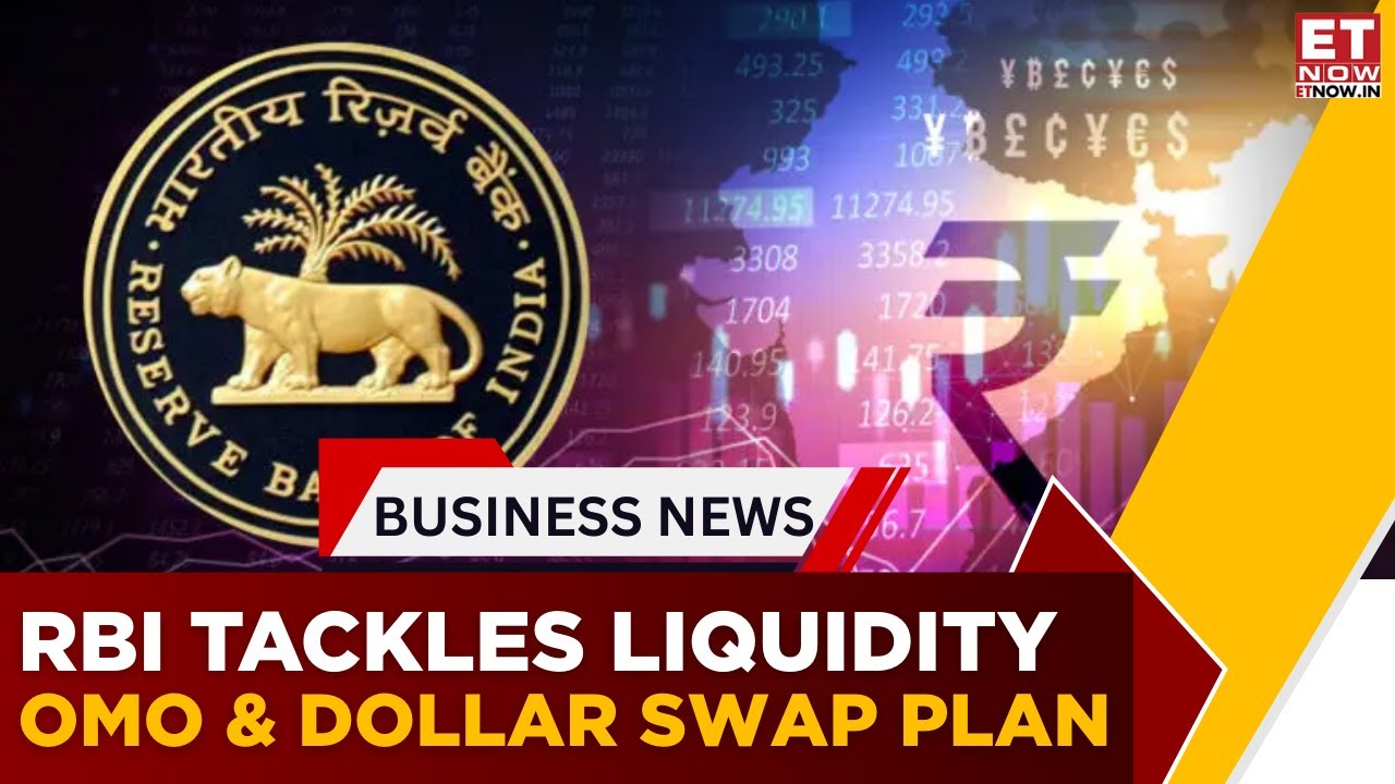 Big RBI Move: ₹2 Lakh Cr OMO & $10Bn Dollar Swap to Boost Liquidity | Latest News | ET Now