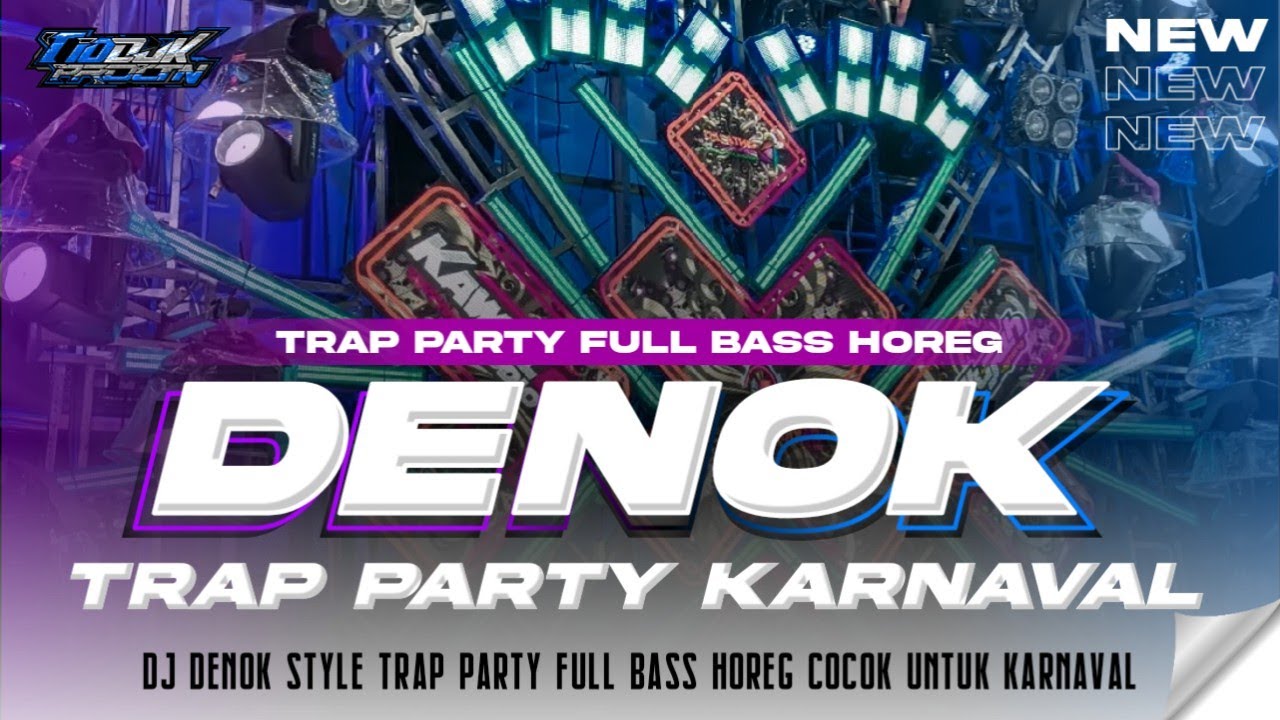 DJ DENOK VIRAL FYP TIKTOK - ORA BAKAL CUKUP LAUTAN MANGSI -  TRAP PARTY FULL BASS HOREG