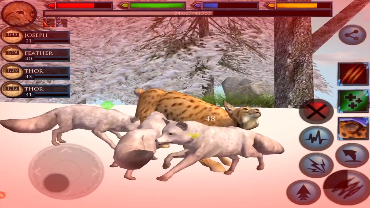 Lynx VS Snow Leopard, Arctic Fox, Walrus, Husky, Ram, Moose, Lynx,  Ultimate Arctic Simulator
