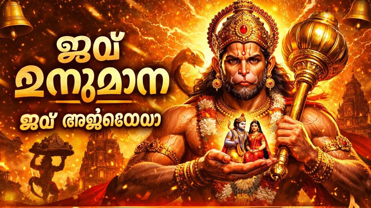 Jai Hanumane Trance | Powerful Anjaneya Malayalam Devotional Song 
