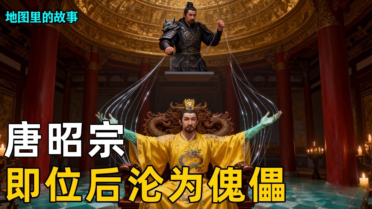 【三维地图讲解】唐昭宗即位梦想成为大唐的中兴之主，却被各地节度使当成傀儡利用，堪称唐朝末代皇帝的悲歌【地图里的故事】