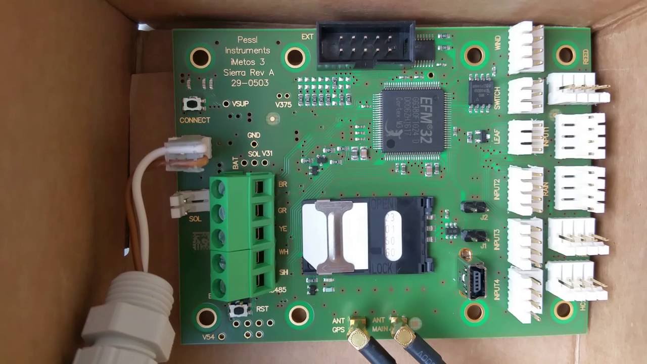 iMETOS 3.3 Motherboard - Full Communication Protocol