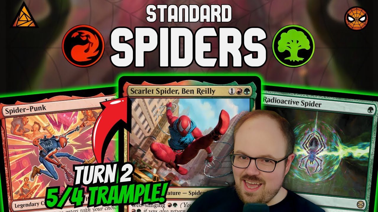 Надеюсь, вы не боитесь ПАУКОВ!! | MTG Arena Standard