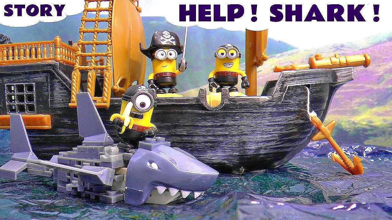 The Despicable Me Minions become Pirates in these fun stories