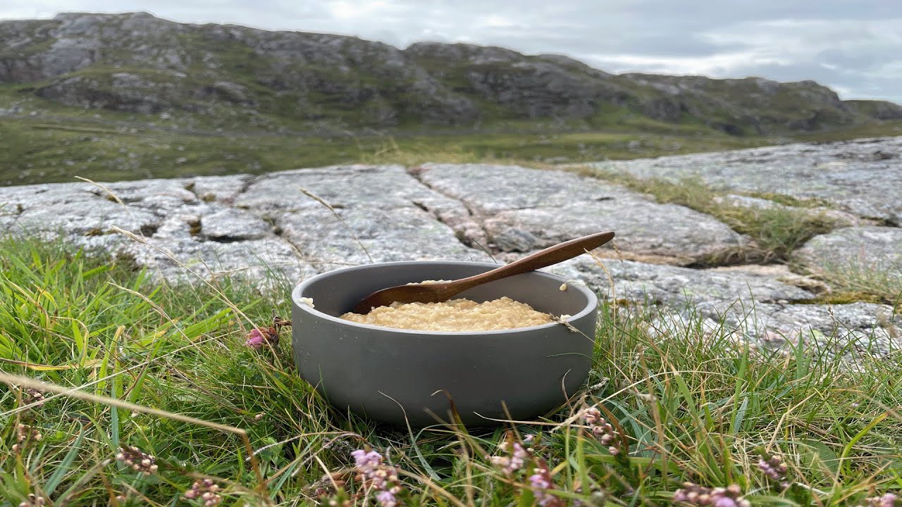 Marmite Porridge Recipe - Camping Breakfast with a Trangia Stove