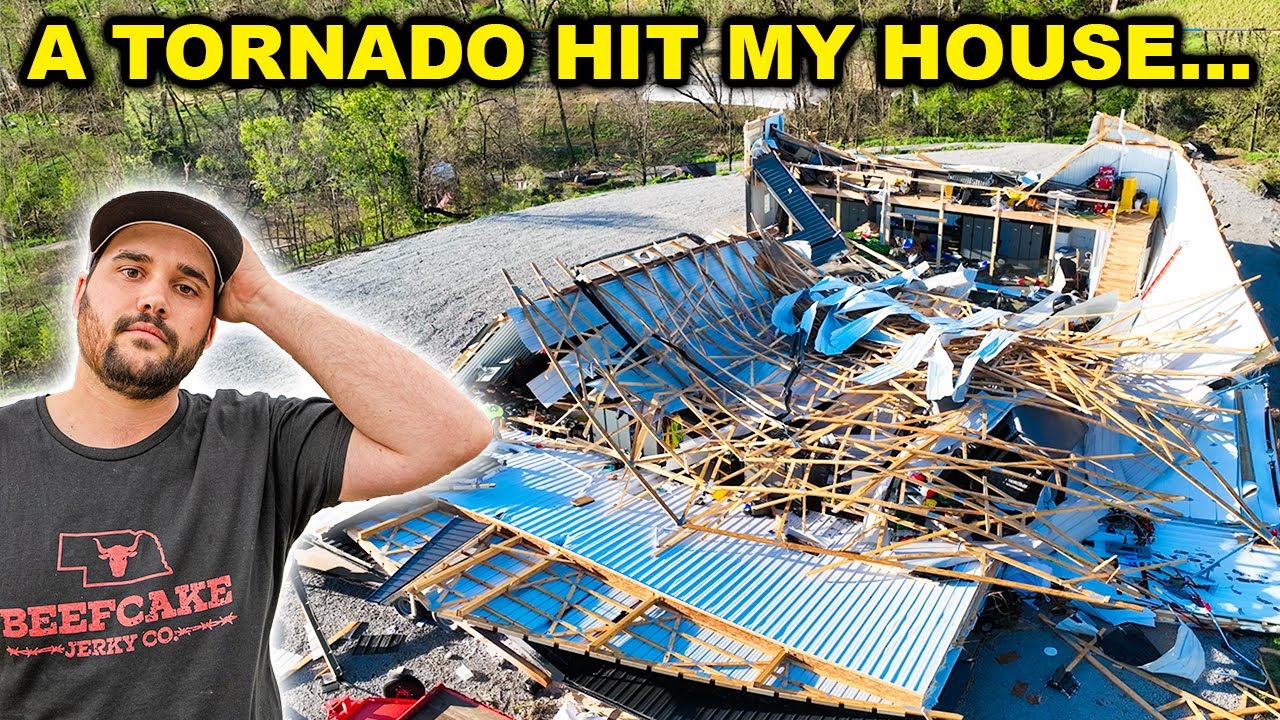 a tornado hit my house