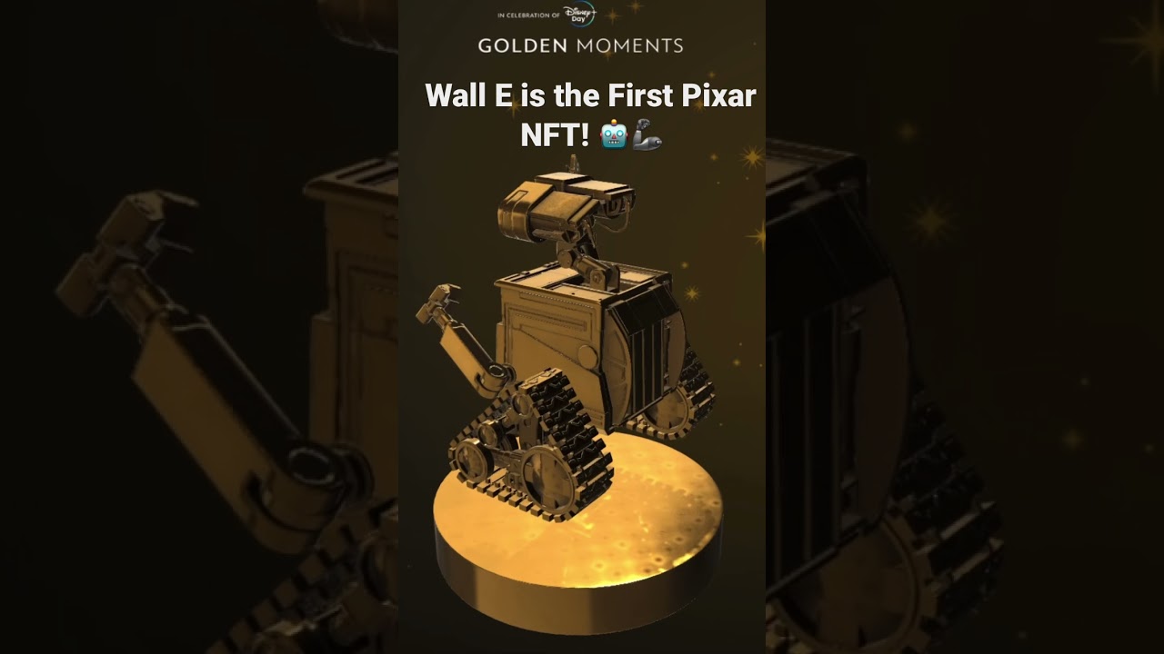WallE Is The First Pixar NFT! #nft #veve #disney