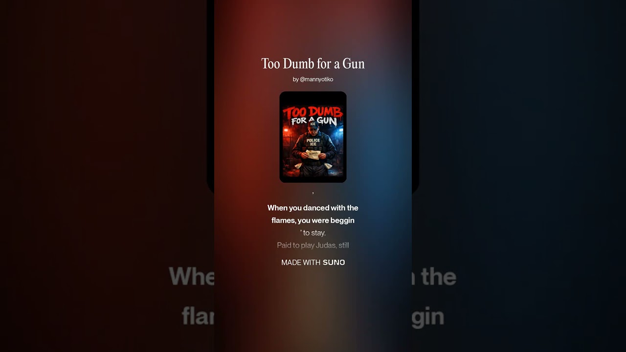 Too Dumb for a Gun by Mo Logic