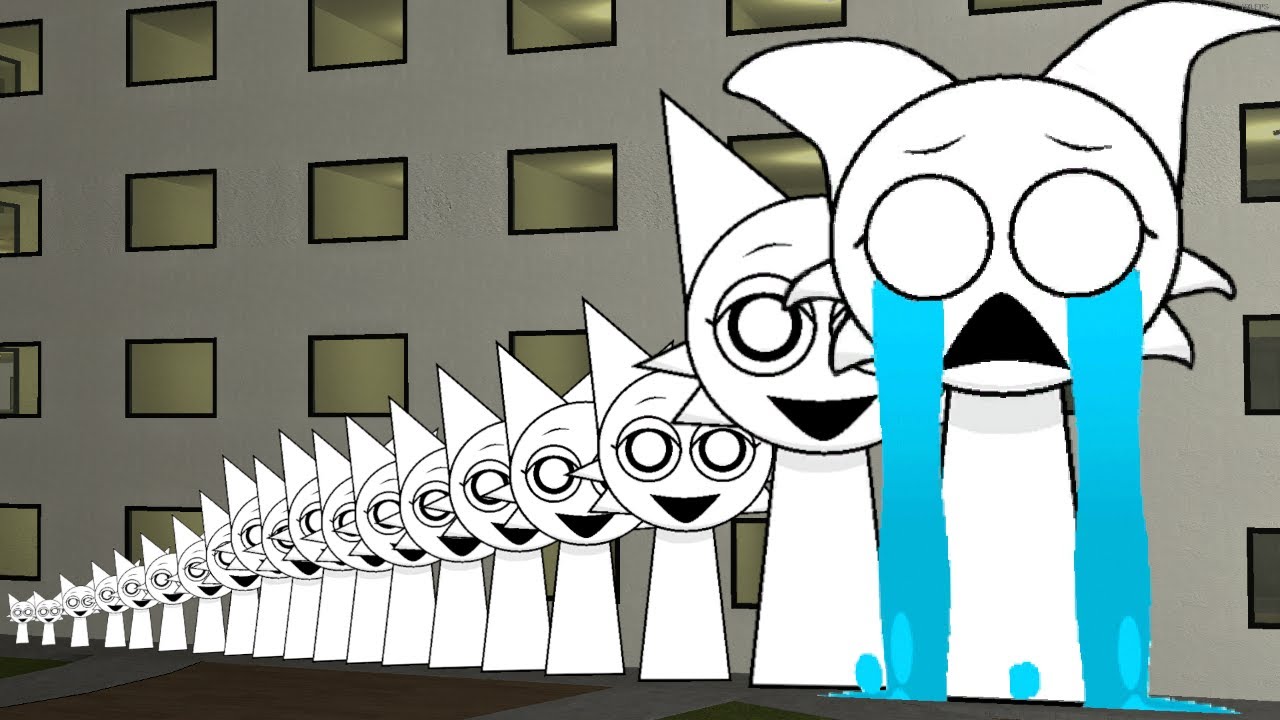 All the Sizes of Sprunki Wenda want Me to help them