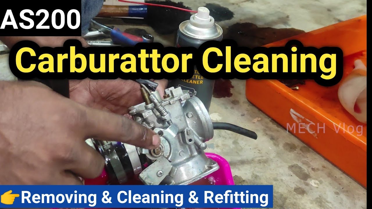 How To Clean Carburattor In Motorcycles|As200|Full Details|Malayalam