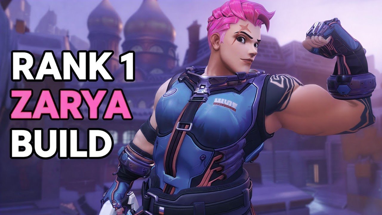 ZARYA IS A DIVER NOW?! Rank 1 Zarya Build | OW2 Stadium