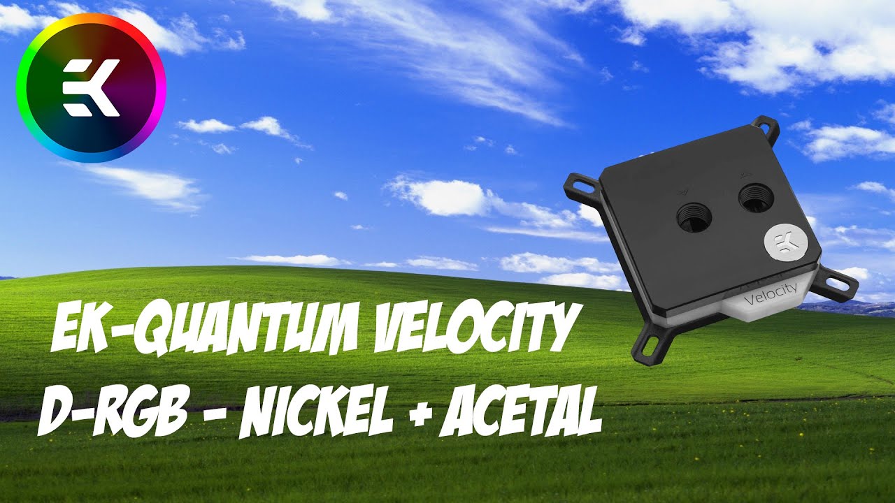Unboxing EK-Quantum Velocity D-RGB - Nickel + Ac&eacute;tal ( 3831109810354 )