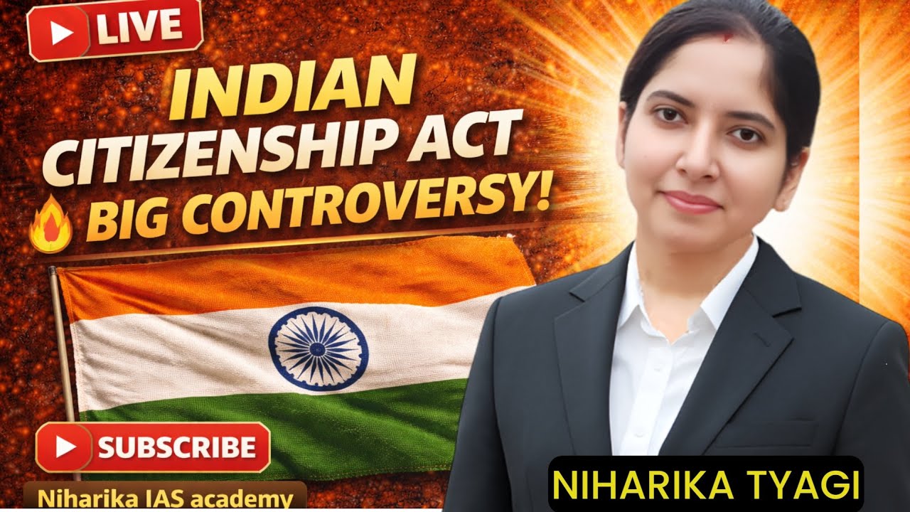 “Indian Citizenship Act Explained | Constitutional Debate & Issues | LIVE”