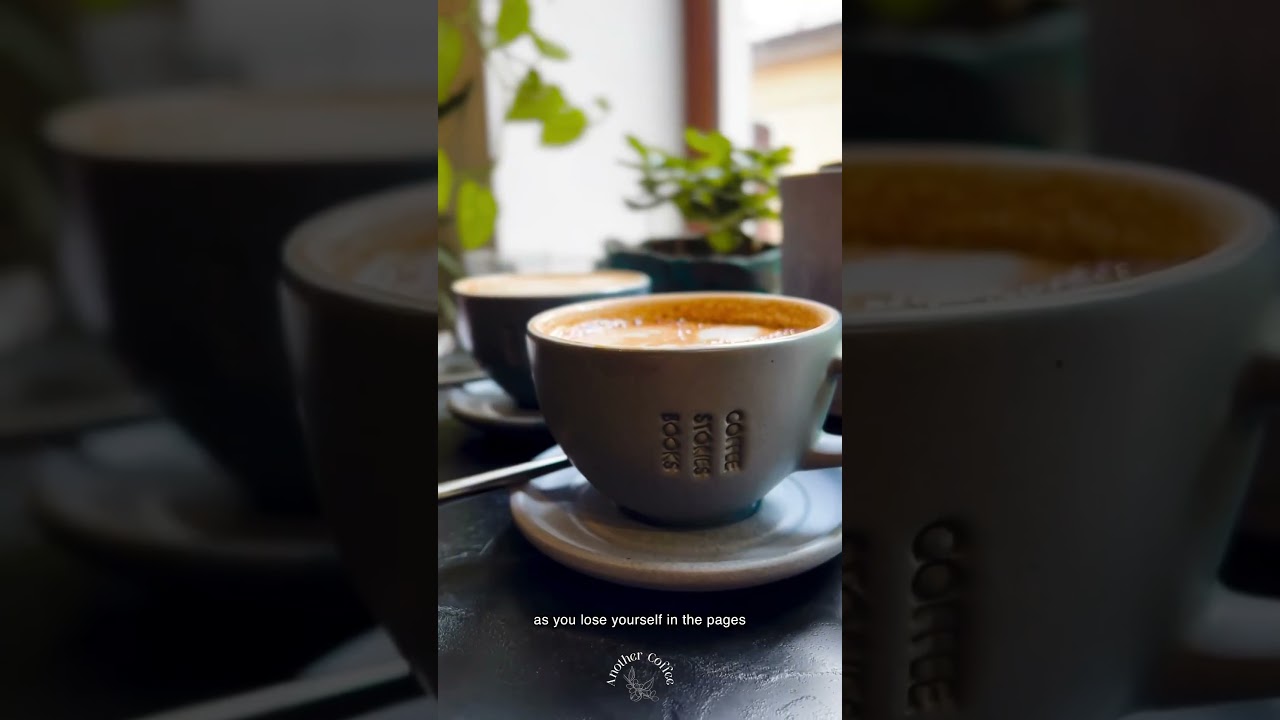 The MOST CUTE cafe in Braşov | for Book & Coffee Lovers ☕️📚