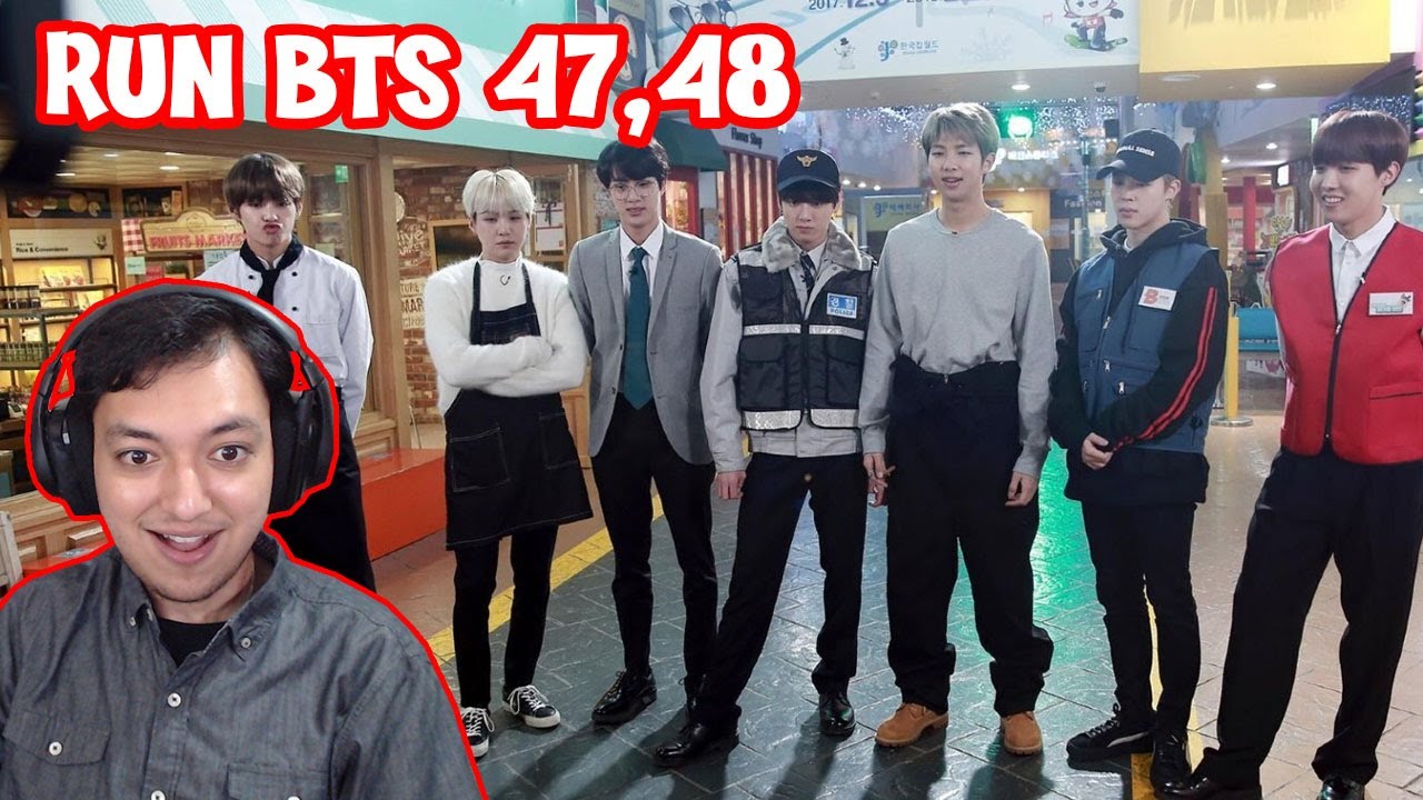 BTS Blue Village - Run BTS 47 & 48 Reaction