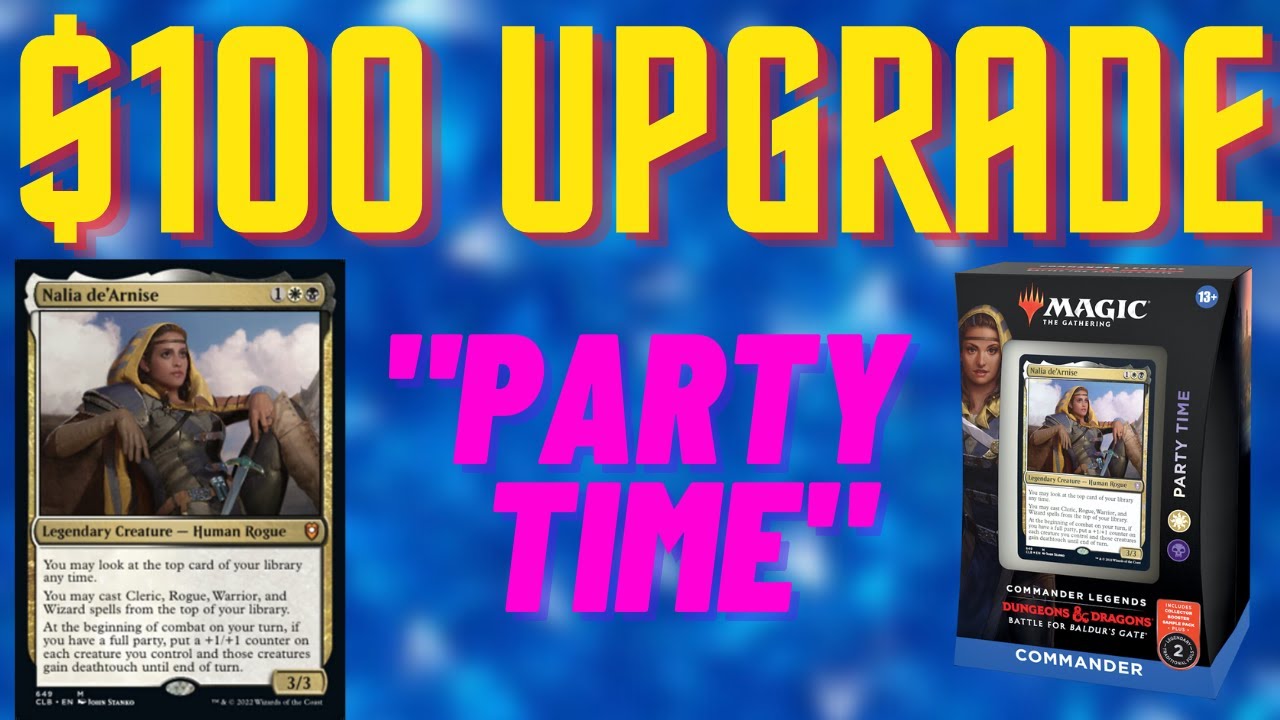 Party Time Upgrade - Improving the Precon Commander Deck with $100