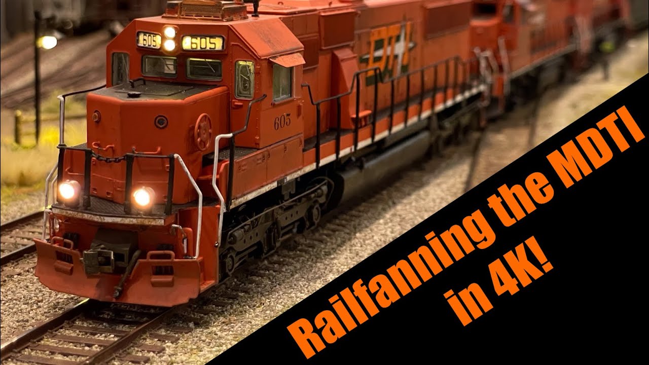 Railfanning the Modern DT&I in 4K!