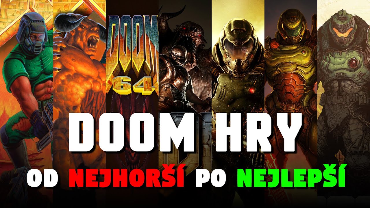 Všechny DOOM hry od nejhorší po nejlepší