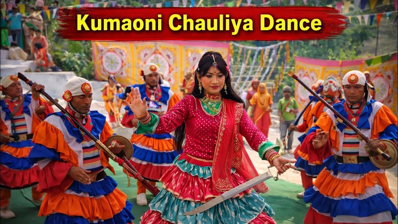 Kumaoni Chauliya Dance | Traditional Uttarakhand Folk Dance /पारंपरिक उत्तराखंड लोक नृत्य