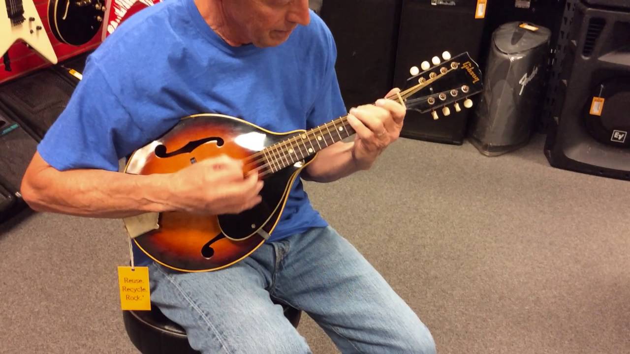 1963 Gibson A40 Mandolin - Thayne Bradford Demo
