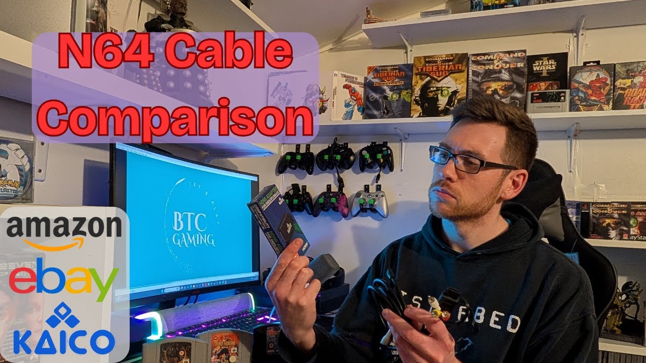 What a MESS | N64 Video Output Cable Comparison | Composite, S-Video & HDMI Adapter Tested