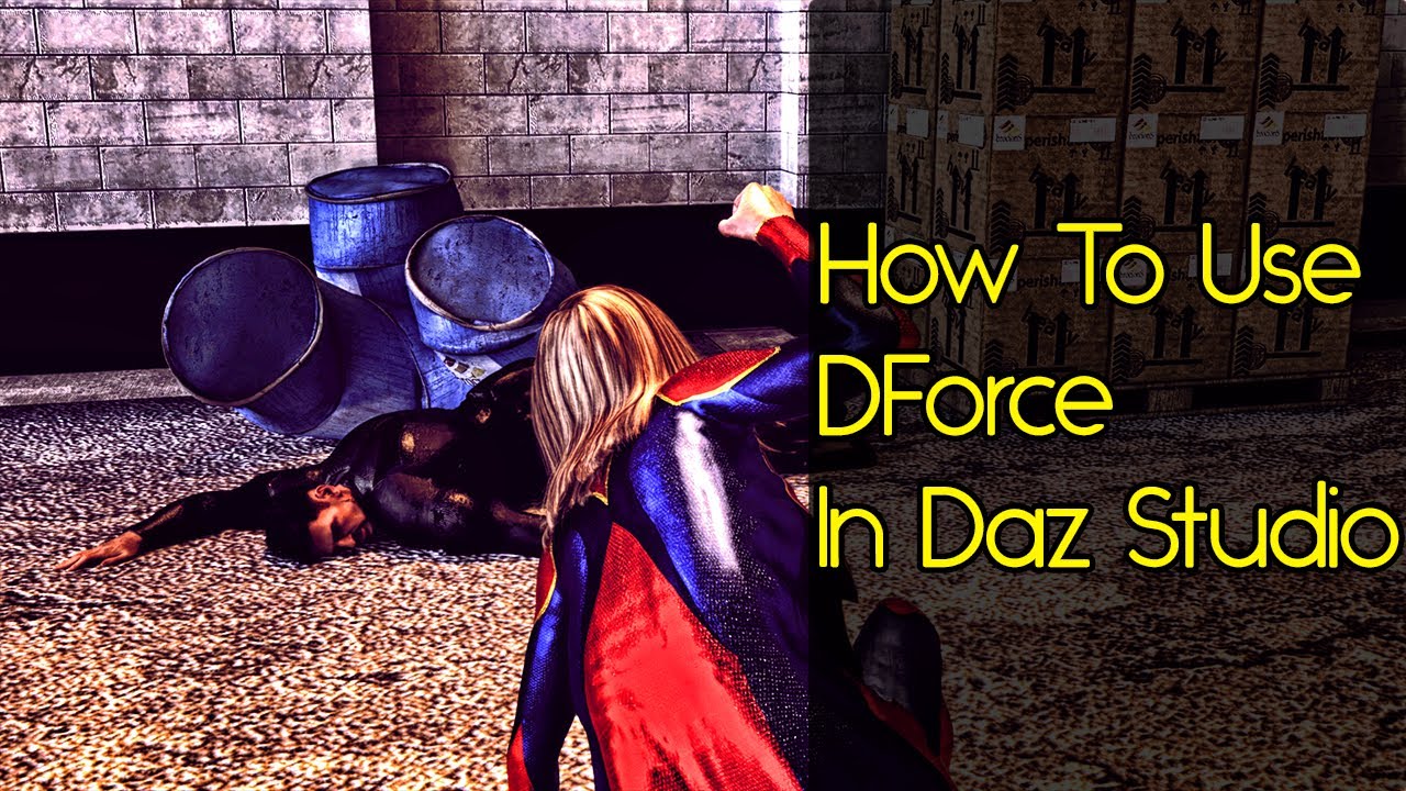 Daz Studio DForce Basics