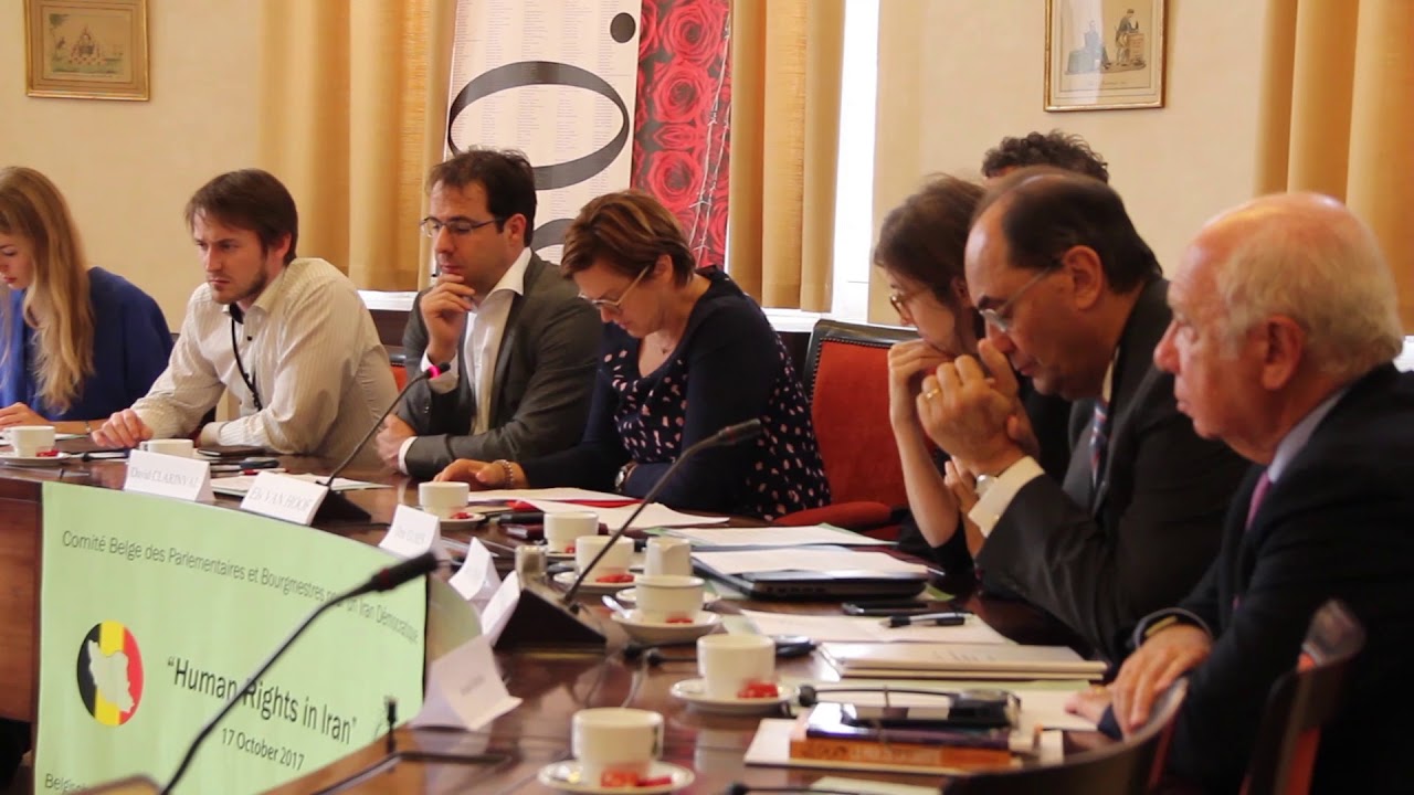 Speech by Belgian MP Els Van Hoof on Human Rights in Iran, Belgian Parliament, Brussels 17 Oct 2017