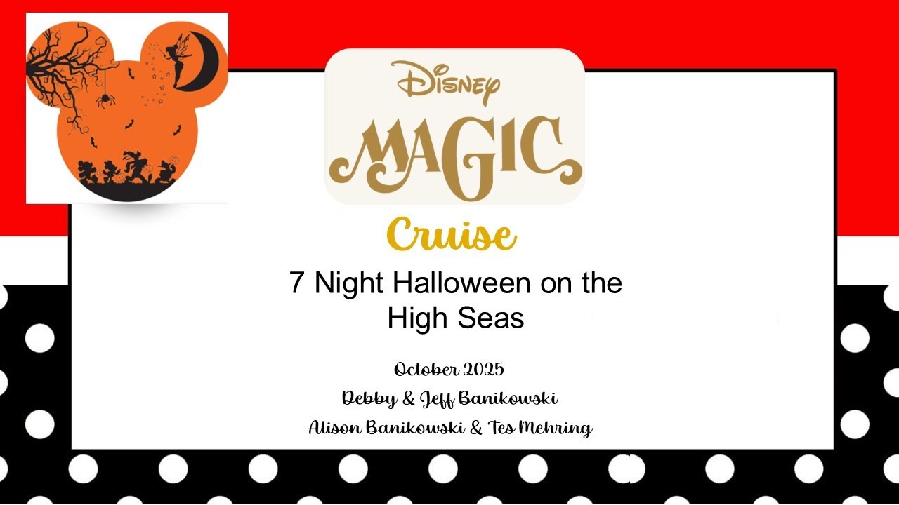 Disney Cruise from San Juan   Oct  2025