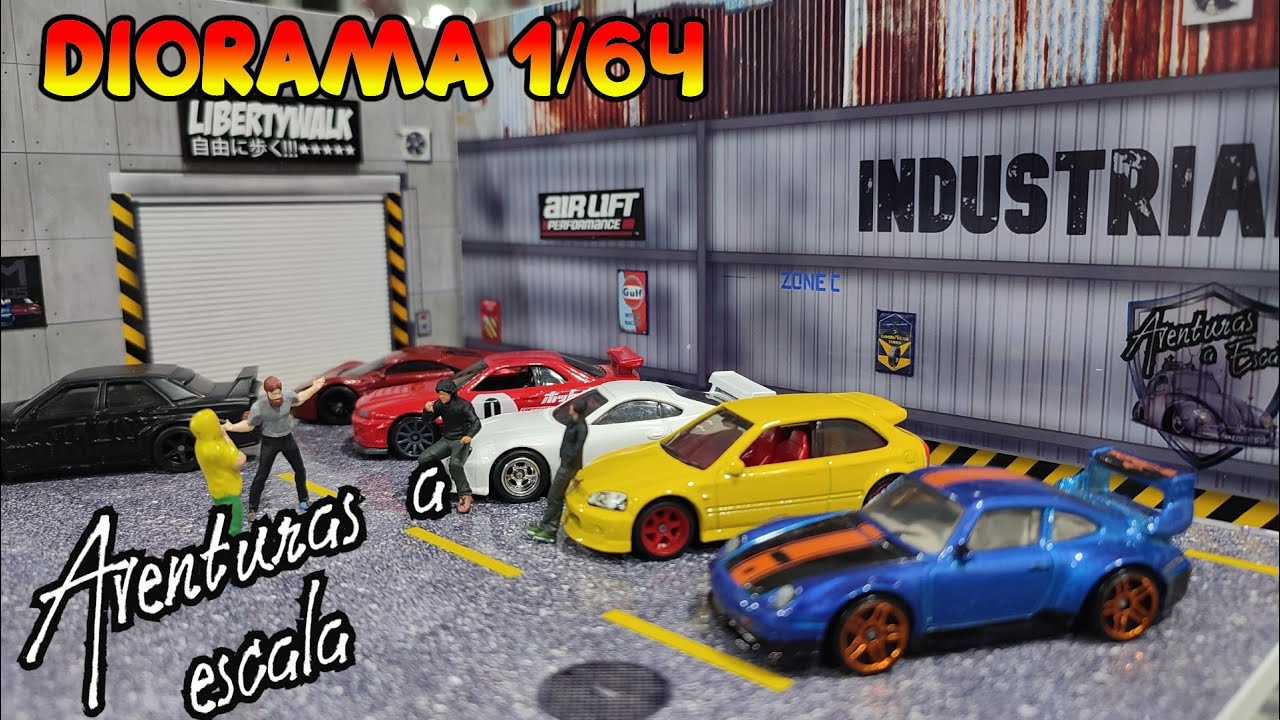 COMO HACER UN DIORAMA DIORAMA INDUSTRIAL 1/64 PARA #HOTWHEELS DESCARGA PDF