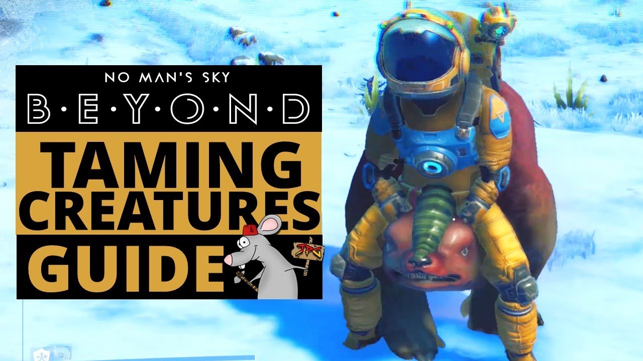 NO MAN'S SKY How To Tame Farm And Use Bait! Auto Feeder - Livestock Unit Guide!