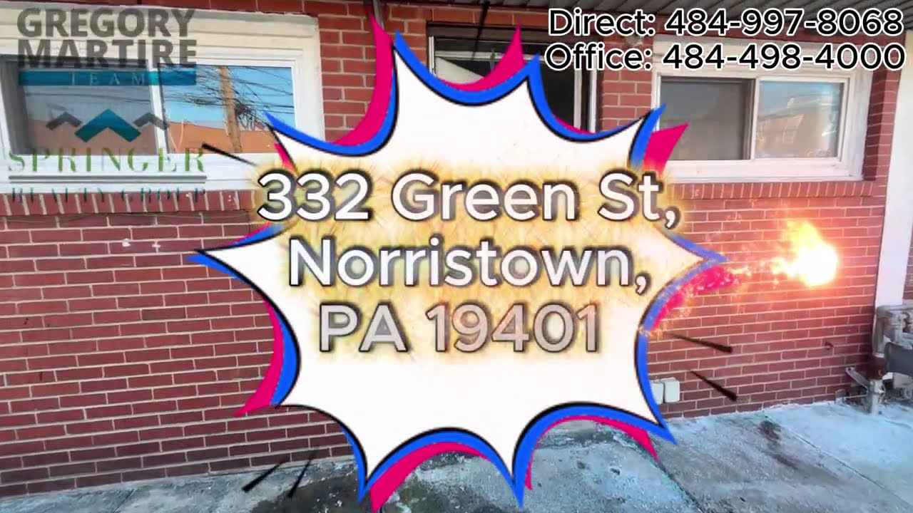 332 Green St, Norristown, PA 19401 - Walkthrough