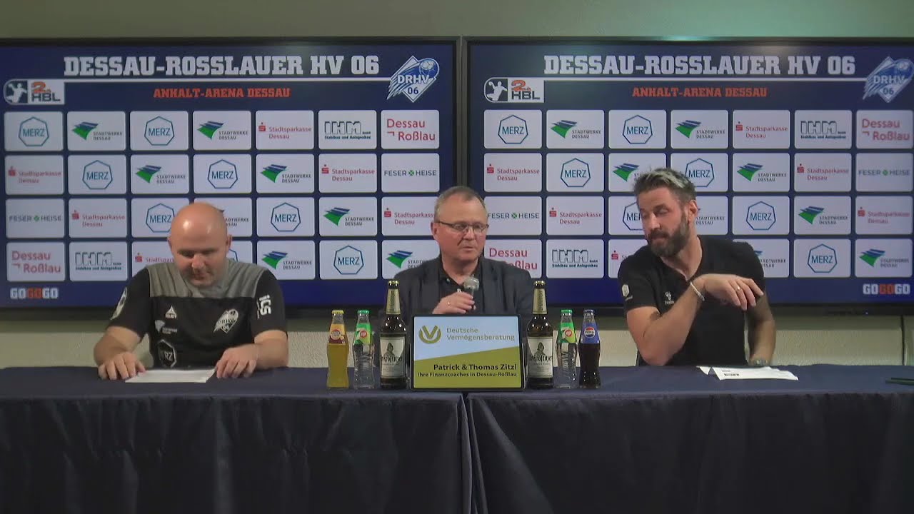 Pressekonferenz | Dessau-Roßlauer HV 06 - SC Magdeburg I 21.10.2025