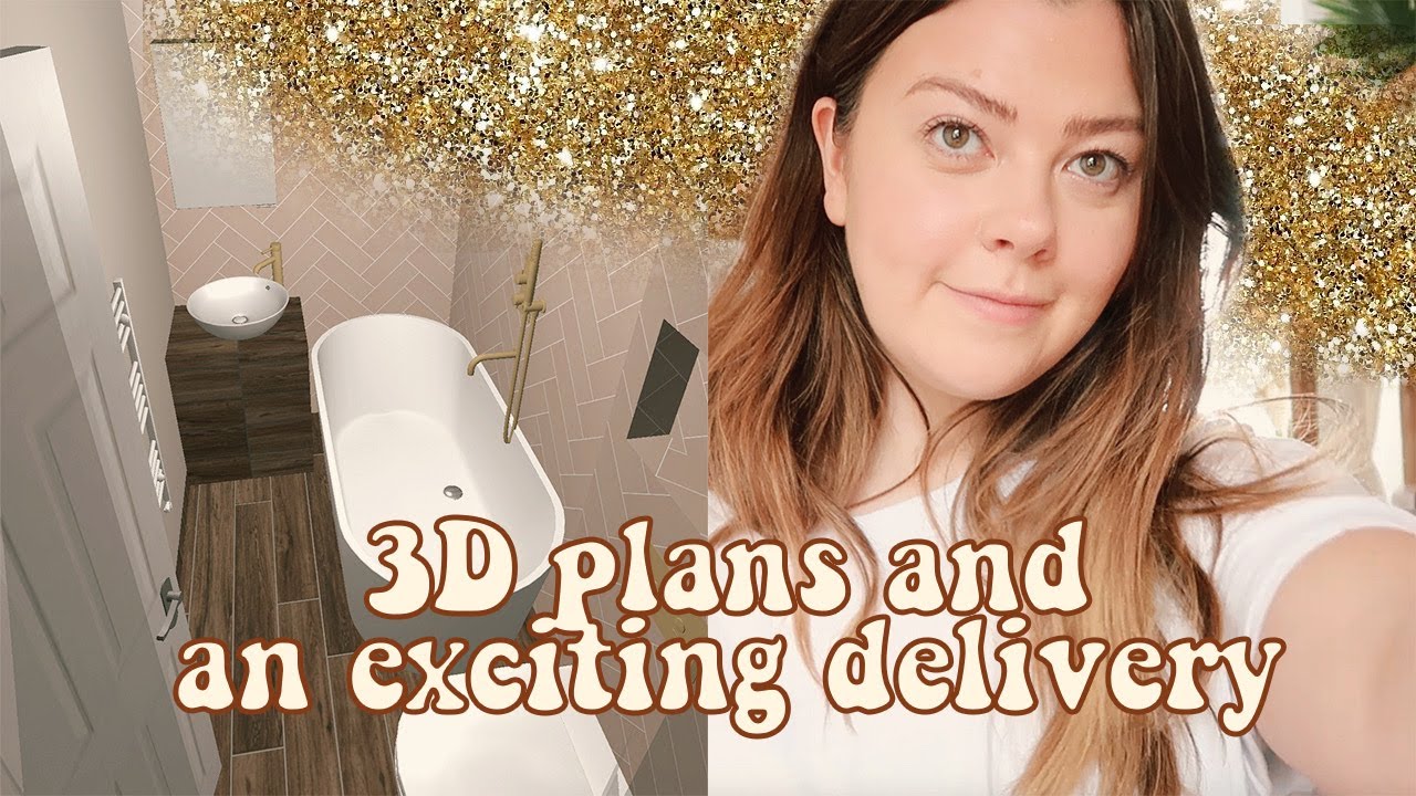 HOME VLOG - THE 3D PLAN AND AN EXCITING DELIVERY | LUCY WOOD AD