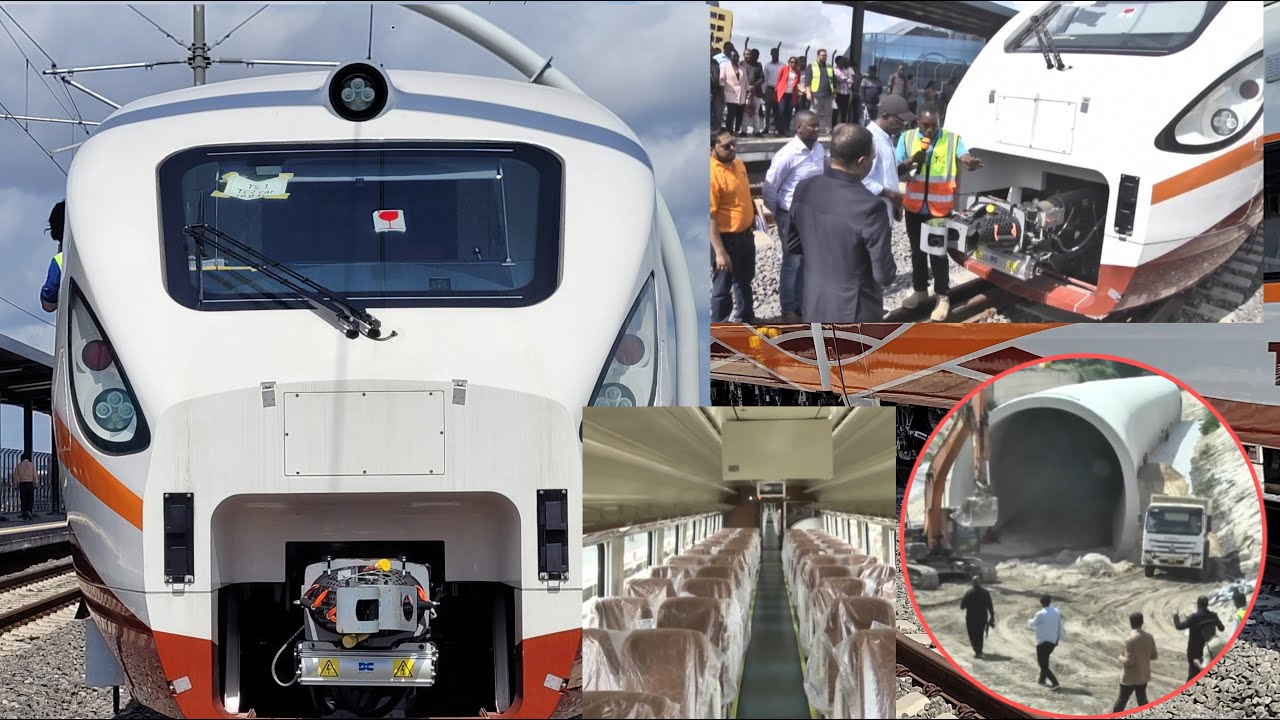 PROF. MBARAWA ASHANGAZWA NA VICHWA VIPYA VYA TRENI,ATANGAZA RASMI SIKU YA KUANZA SAFARI