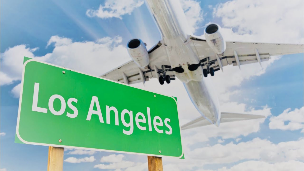 Landing in Los Angeles for a Filming  撮影にロサンゼルスへ