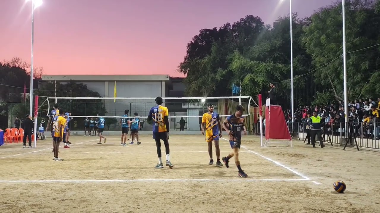 IIT JAMMU Vs IIT KHARAGPUR VOLLEYBALL (4TH SET) INTER IIT 2024 #interiit #iitjammu #iitkharagpur