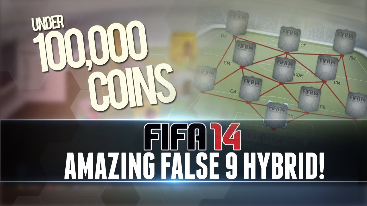 FIFA 14 | AMAZING False 9 Gold/Silver Hybrid for Under 100k - Squad/Team Builder #8