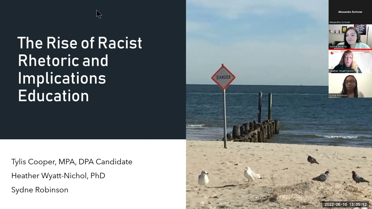 #SELC2022 - T4.P4: The Rise of Racist Rhetoric: Implications for Education and Democracy