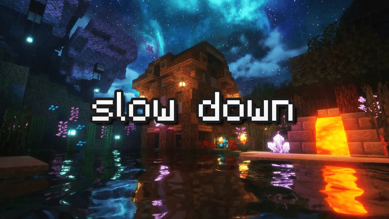 stop scrolling💤minecraft music & soft rain to sleep, relax, study