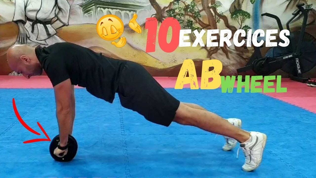 10 EXERCICES AVEC UN AB WHEEL💪💪💪