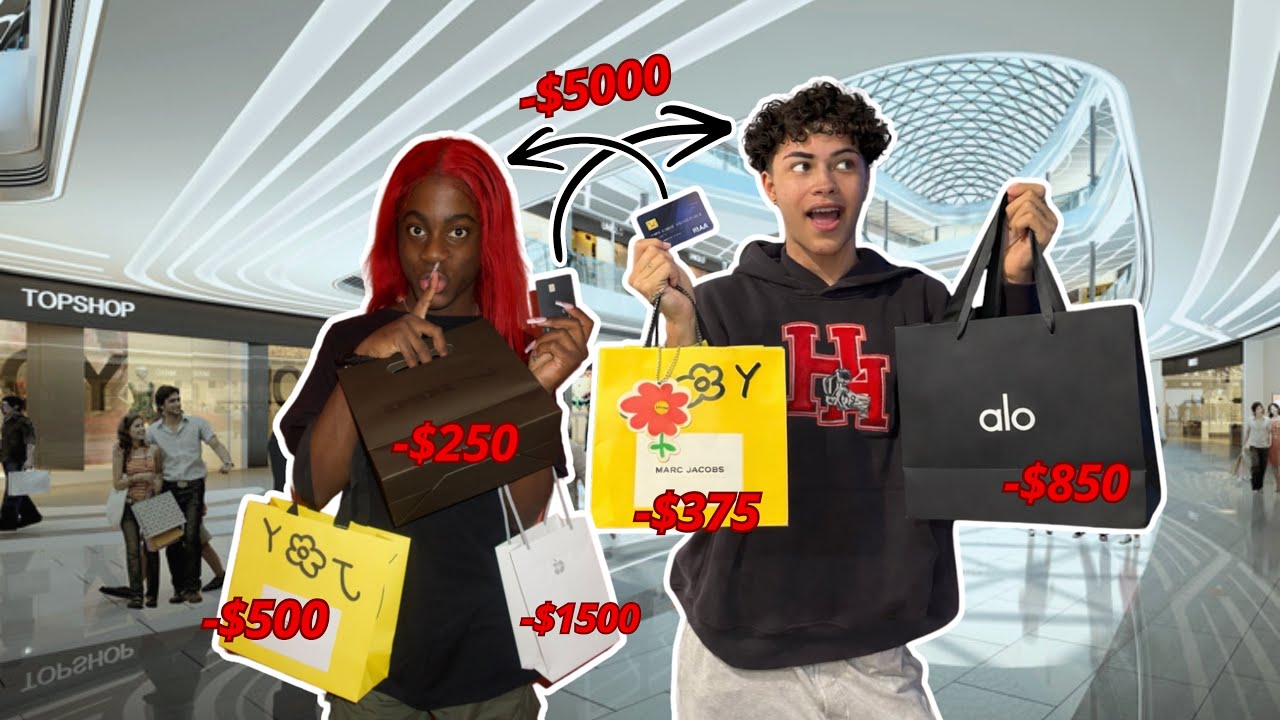 We SWAPPED Credit Cards With NO LIMIT!