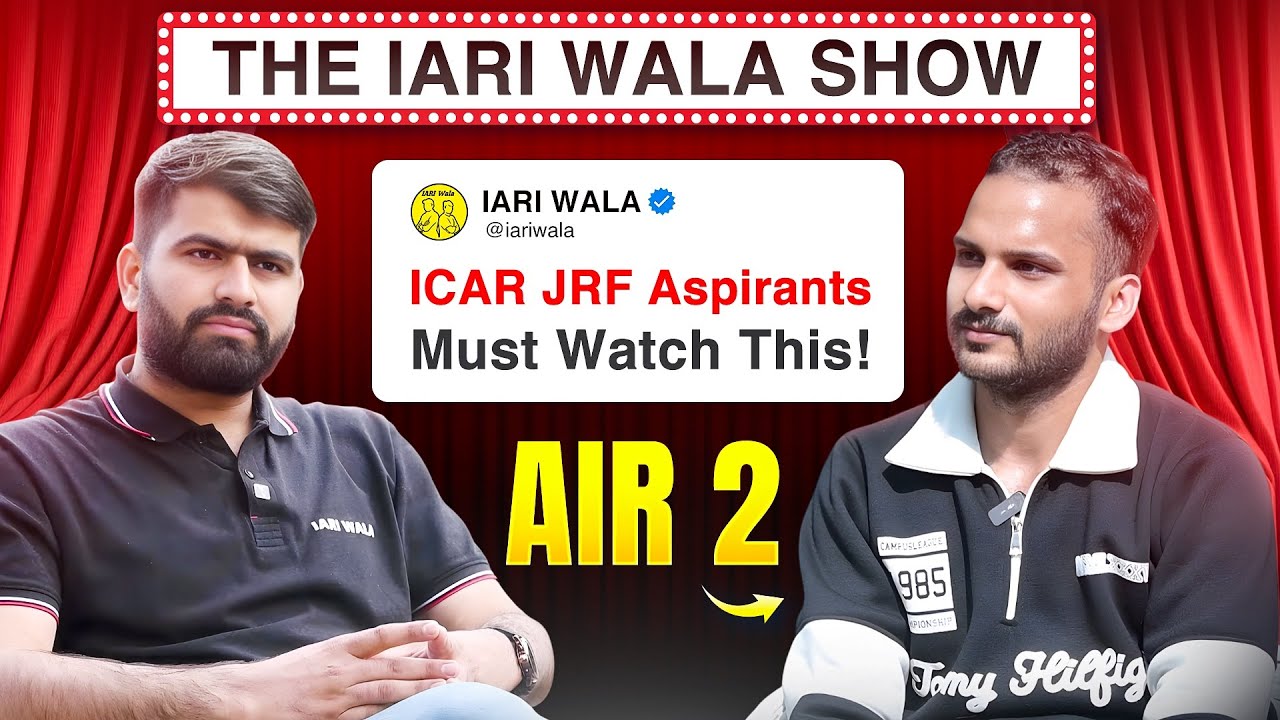 Horticulture AIR 2 Podcast | ICAR JRF 2025 | Books | Time Table 