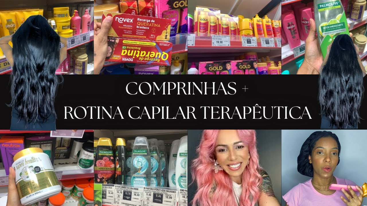 COMPRINHAS + PROTOCOLO TERAPÊUTICO DA CABELEIREIRA RAFAELA DILLMAN 